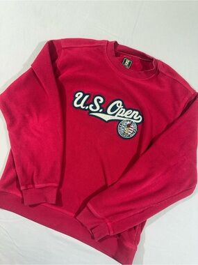 Vintage 2006 US Open Fleece Pull-Over  Crewneck Longsleeve